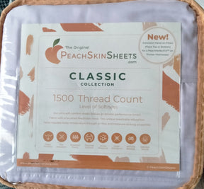 PeachSkin Sheets King Size !500 Thread Count/ Color Lavender Mist